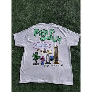 ROLLING LOUD 2024 “FANS ONLY” TEE MIAMI EDITION – SIZE XL